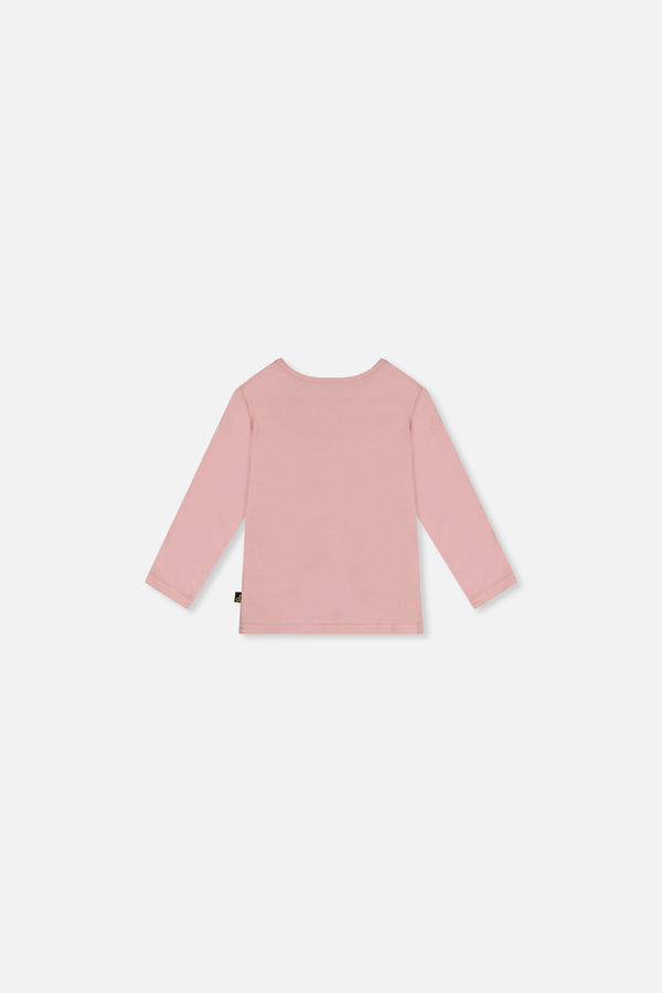 Baby Organic Cotton T-Shirt Pale Dusty Pink