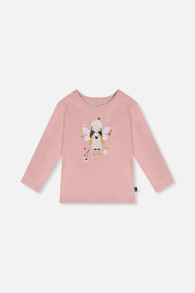 Organic Cotton T-Shirt Pale Dusty Pink