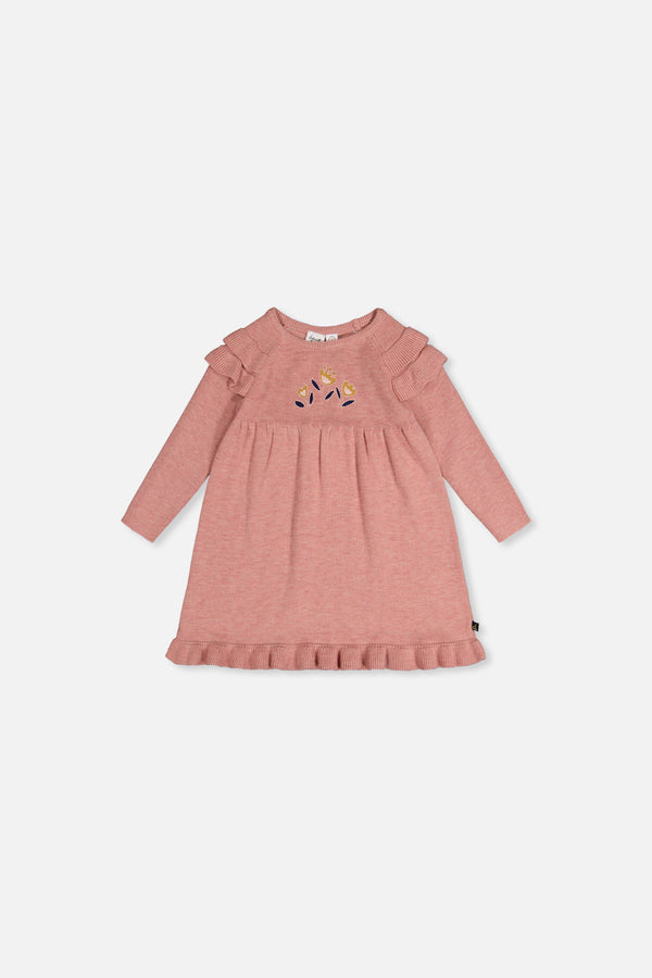 Baby Knitted Dress Pink