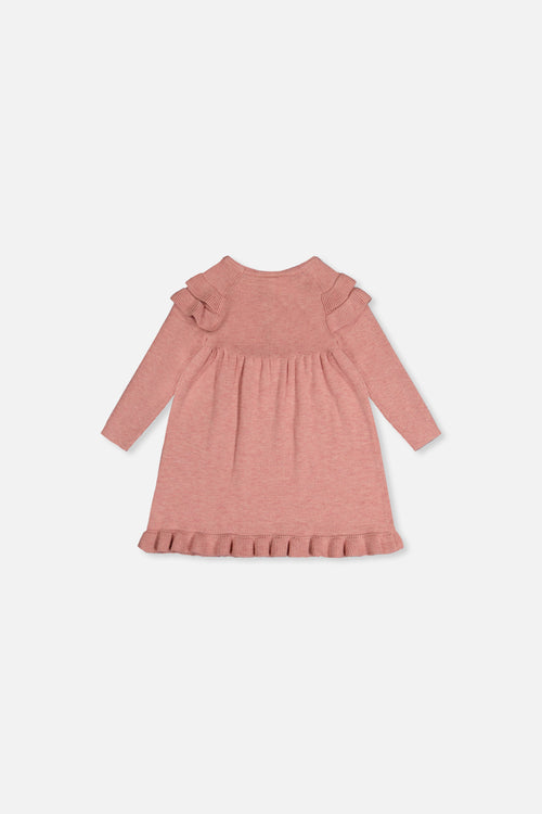 Baby Knitted Dress Pink