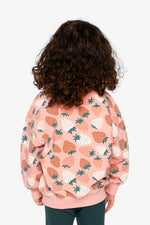 Sweatshirt Pink Strawberry Print - J20G30_2J257