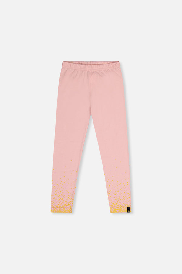 Organic Cotton Leggings Pale Dusty Pink - J20G60_06220