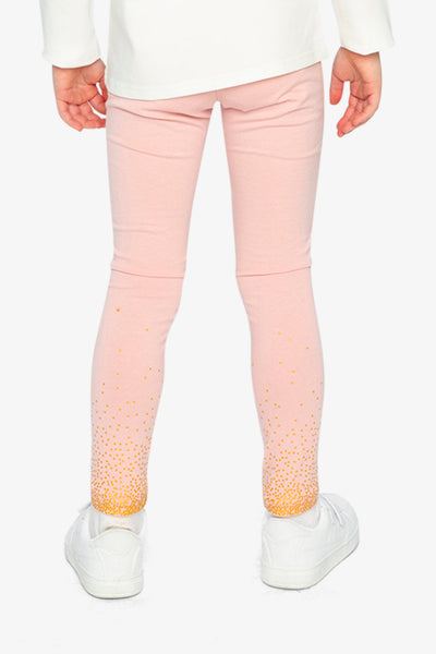 Organic Cotton Leggings Pale Dusty Pink - J20G60_06220