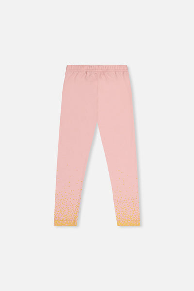 Organic Cotton Leggings Pale Dusty Pink - J20G60_06220