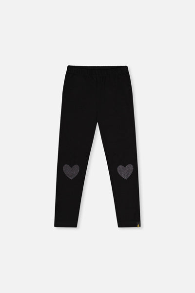 Organic Cotton Leggings Black - J20H60_09990