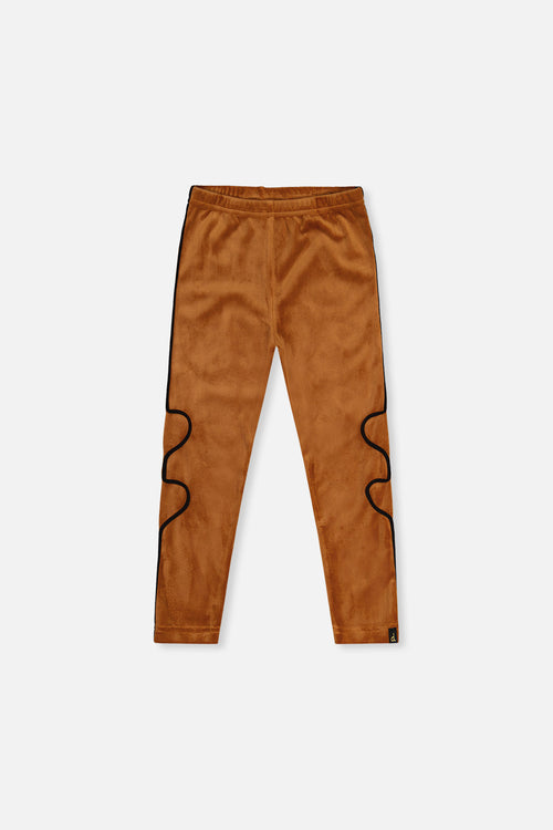 Velvet Leggings Brown - J20H61_09100