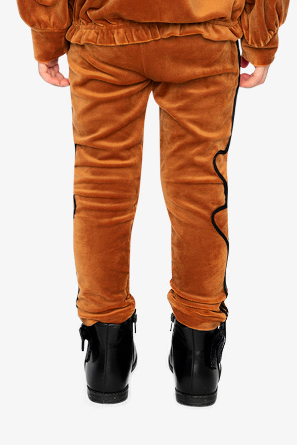 Velvet Leggings Brown - J20H61_09100