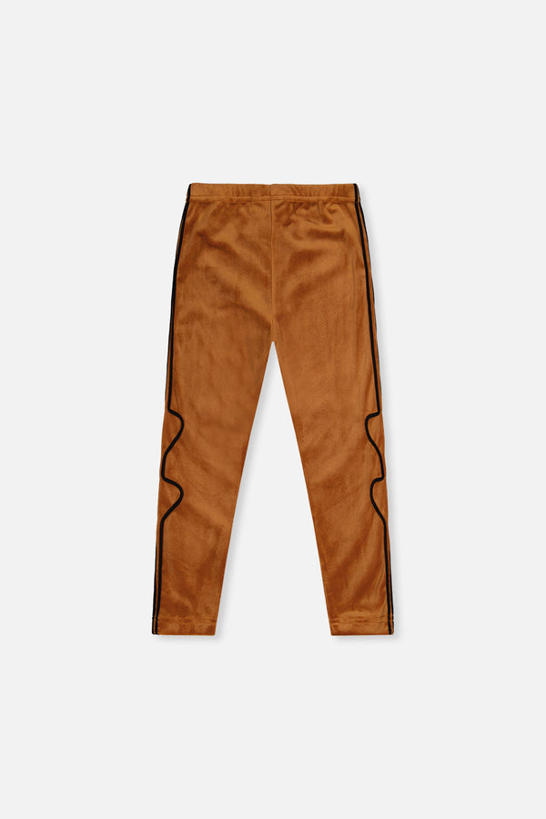 Velvet Leggings Brown - J20H61_09100