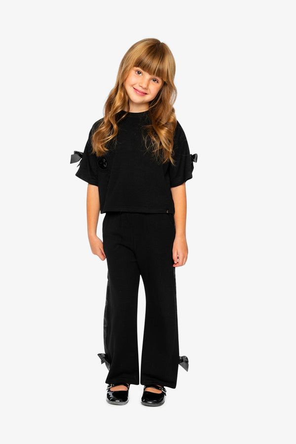 Short Sleeve Milano Top Black - J20H72_09990