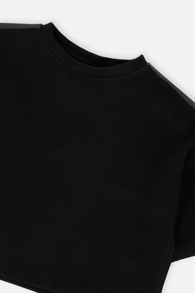 Short Sleeve Milano Top Black - J20H72_09990