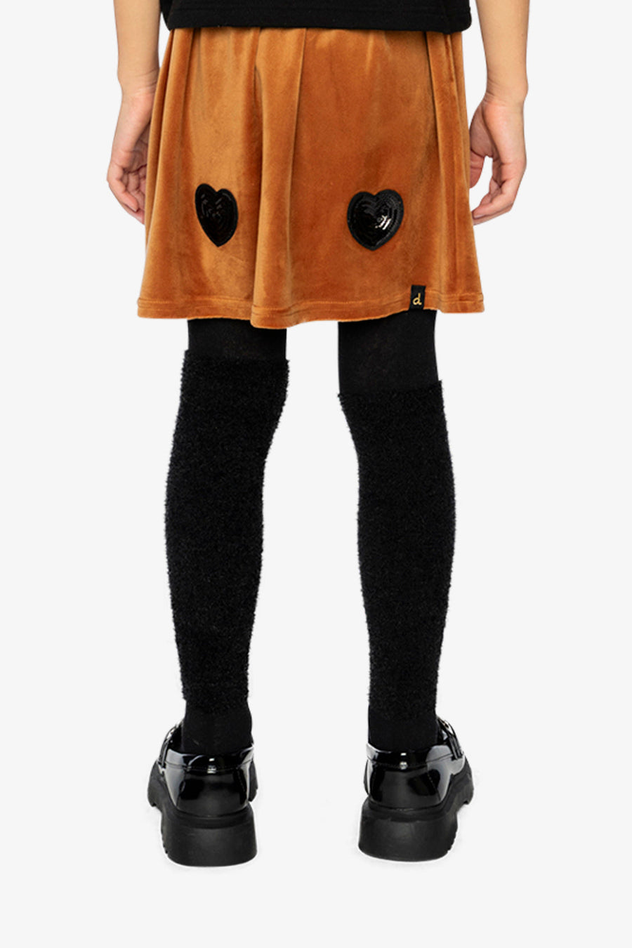 Velvet Skirt Brown - J20H80_09100