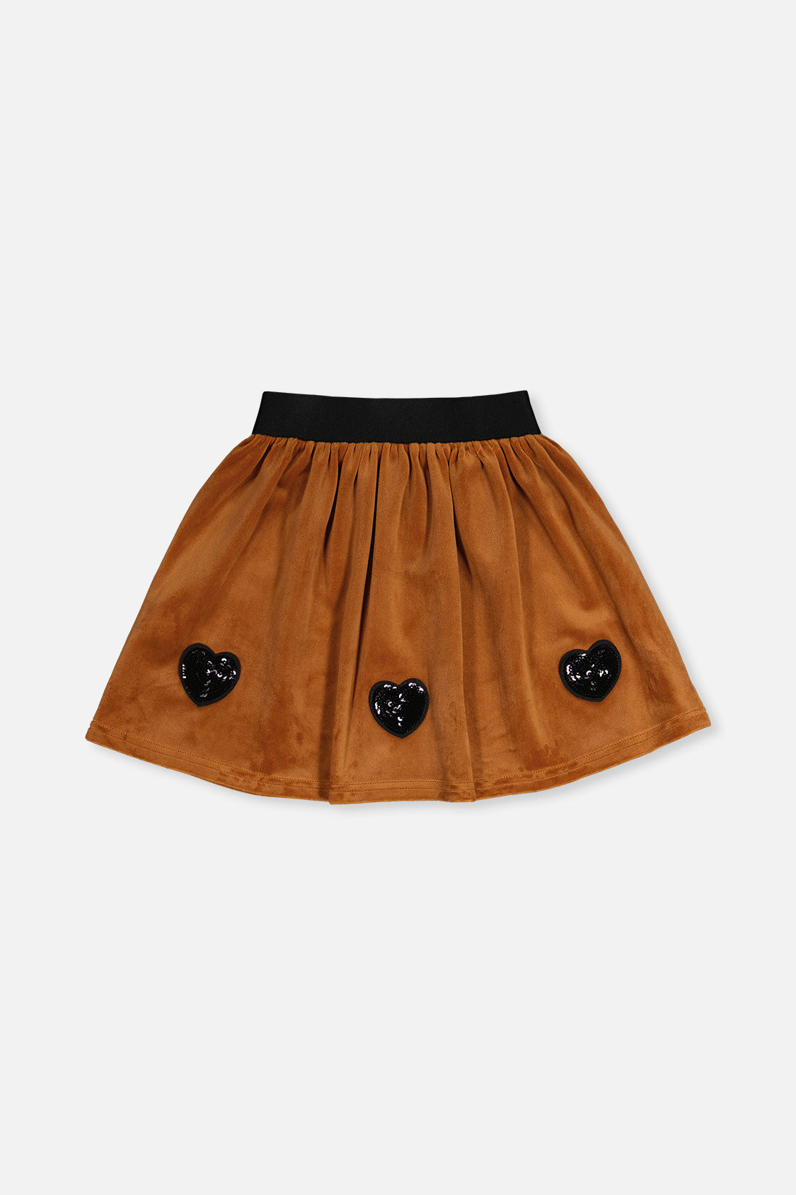 Velvet Skirt Brown - J20H80_09100