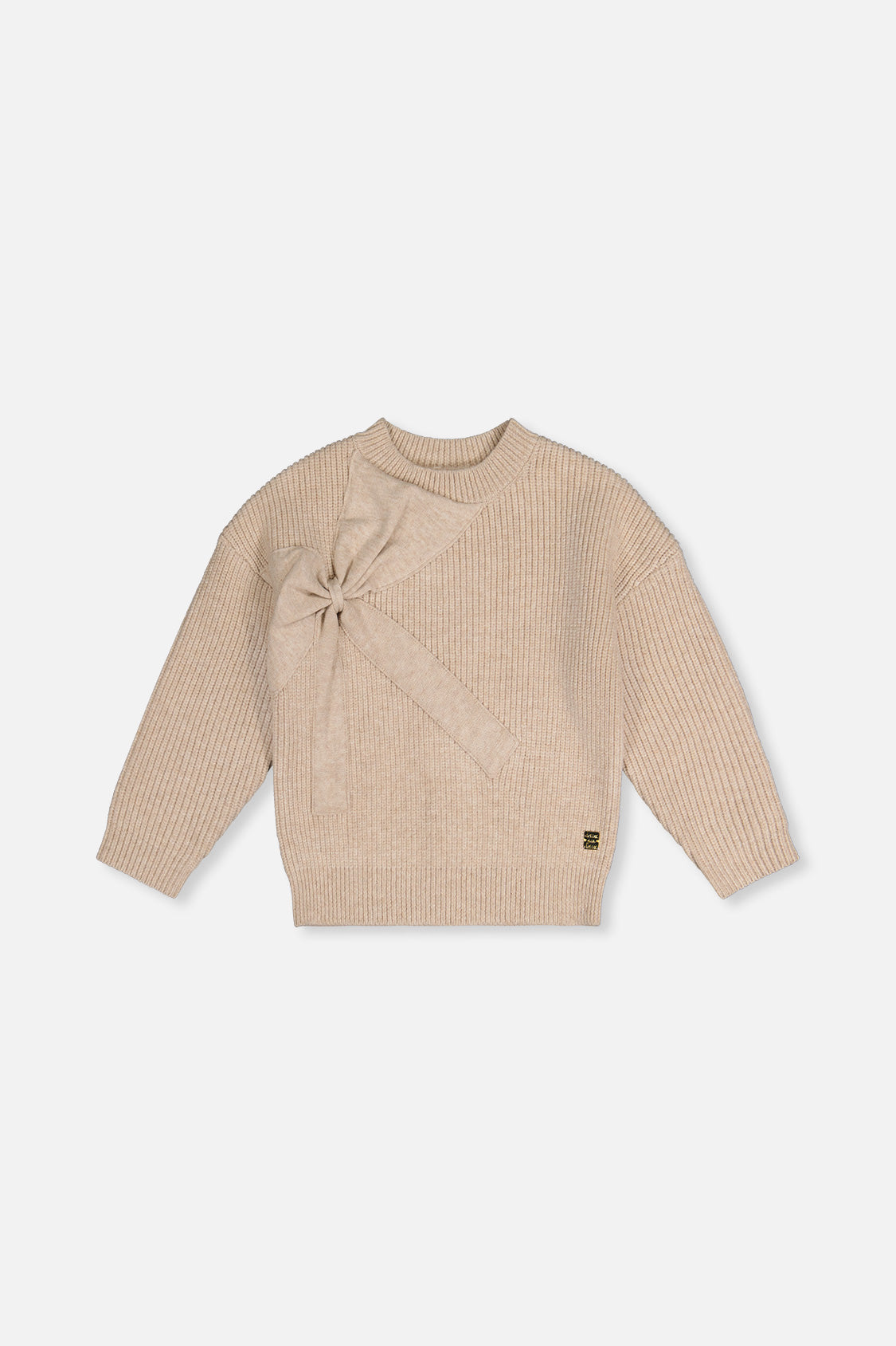 Sweater With Bow Beige - J20HT31_01010