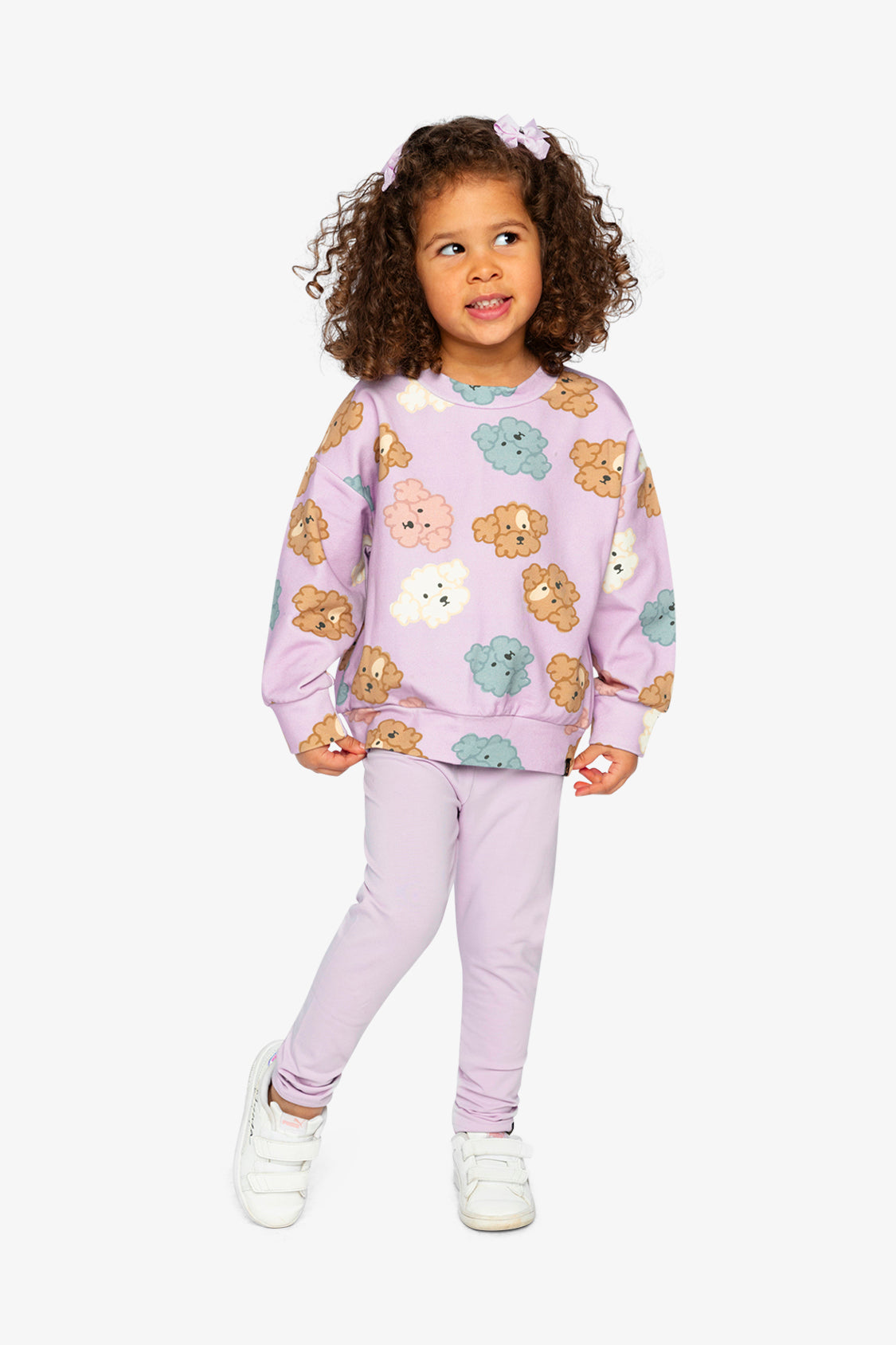 Organic Cotton Leggings Lavender - J20I60_05180