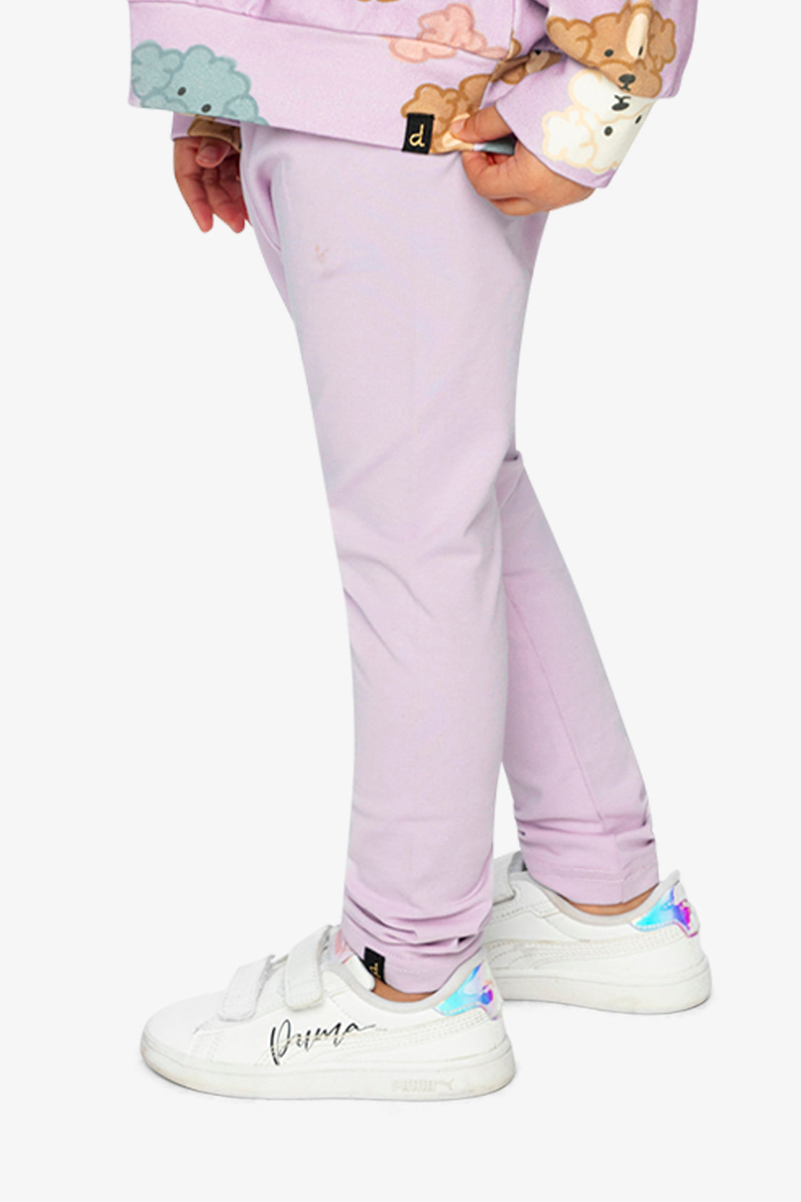 Organic Cotton Leggings Lavender - J20I60_05180