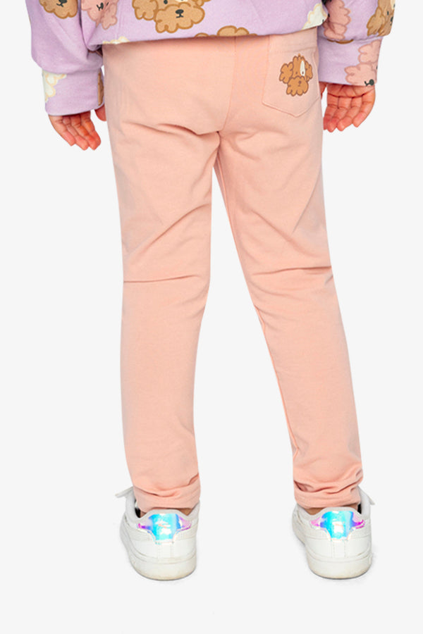 Organic Cotton Leggings Pink - J20I60_08100