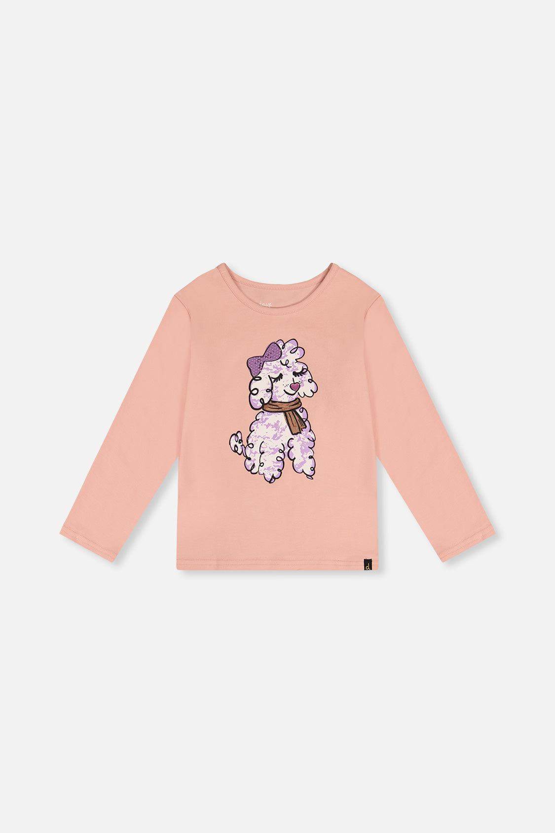 Long Sleeve Organic Cotton T-Shirt Pink - J20I70_08100