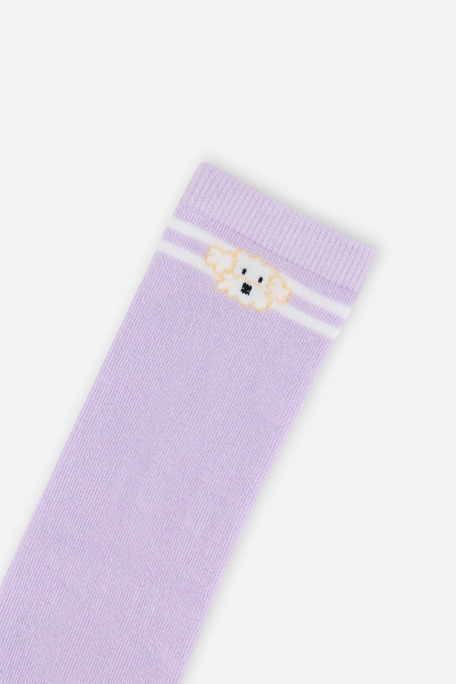 Socks (3 Pairs) Lavender, Pink, And White - J20IS_05180