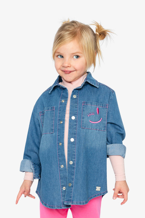 Denim Shirt Navy Blue - J20J15_01230
