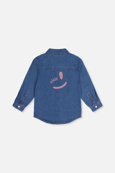 Denim Shirt Navy Blue - J20J15_01230