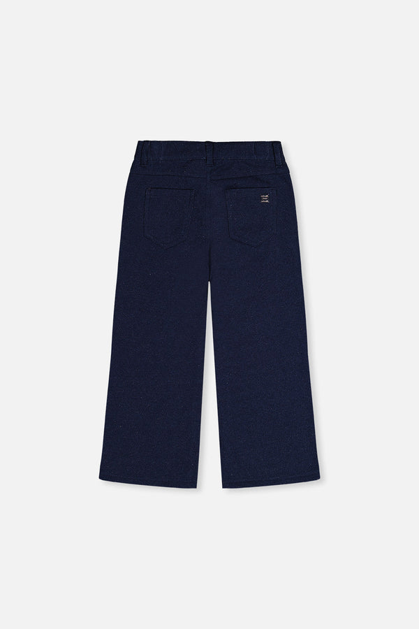 French Terry Pant Navy Blue Denim - J20J20_01230