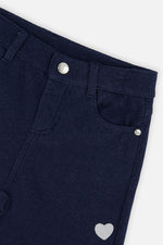 French Terry Pant Navy Blue Denim - J20J20_01230