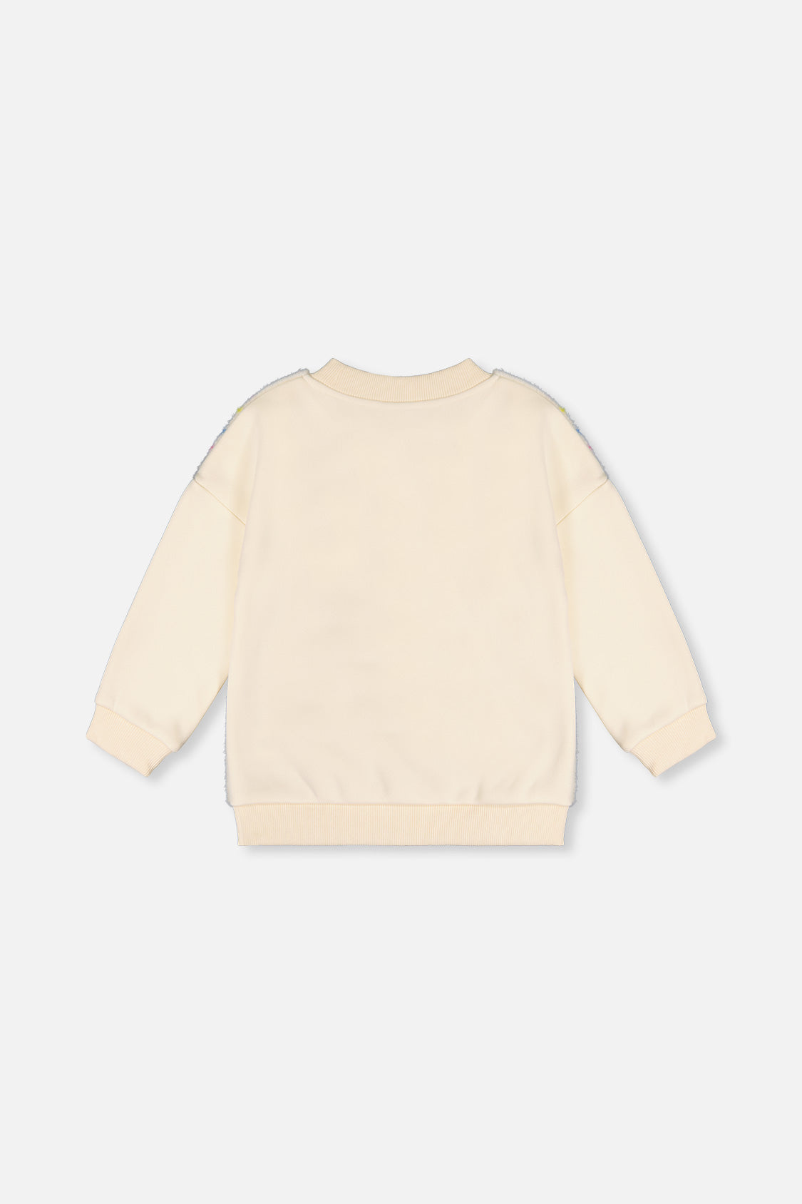 Bi-Material Sweater Off-White - J20J32_01010