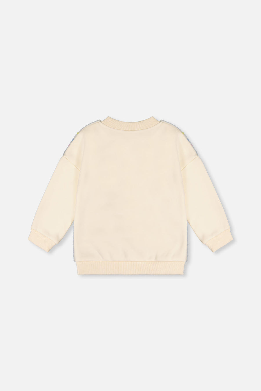 Bi-Material Sweater Off-White - J20J32_01010