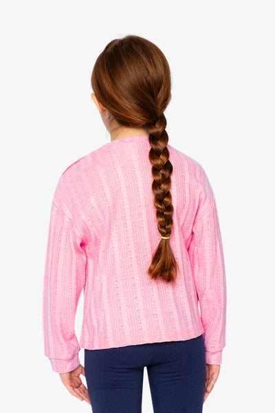 Knit Top Pink - J20J33_06890