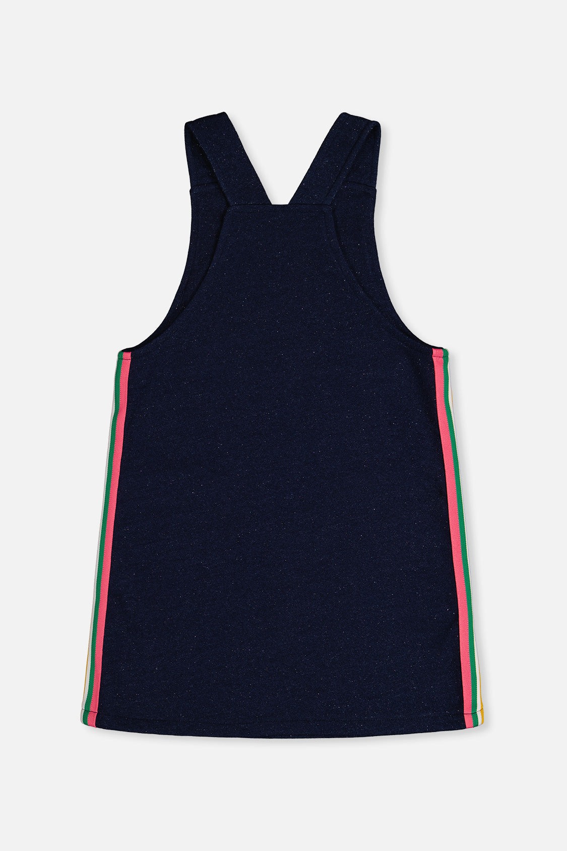 French Terry Dress Navy Blue Denim - J20J40_01230