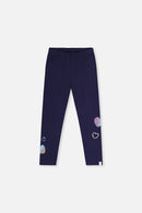 Organic Cotton Leggings Dark Blue - J20J60_04810