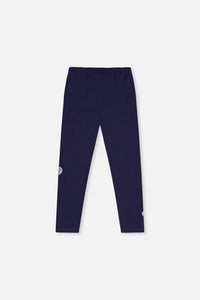 Organic Cotton Leggings Dark Blue - J20J60_04810