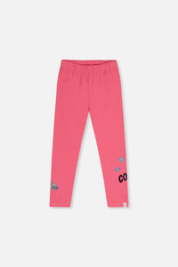 Organic Cotton Leggings Pink - J20J60_06390