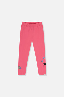 Organic Cotton Leggings Pink - J20J60_06390