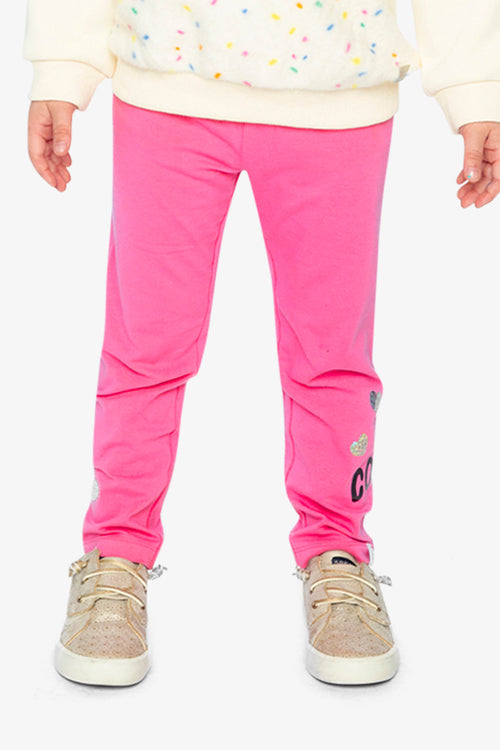 Organic Cotton Leggings Pink - J20J60_06390