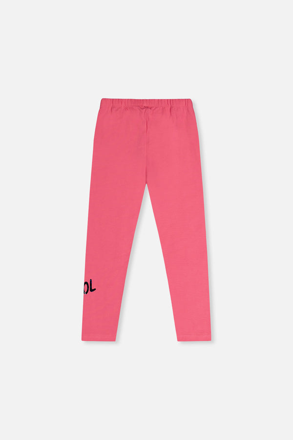 Organic Cotton Leggings Pink - J20J60_06390