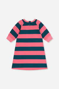 Engineer Stripe Dress Pink And Green Stripes - J20J88_2J295