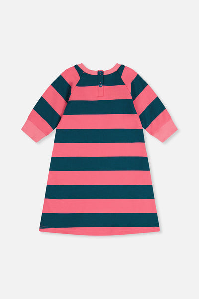 Engineer Stripe Dress Pink And Green Stripes - J20J88_2J295