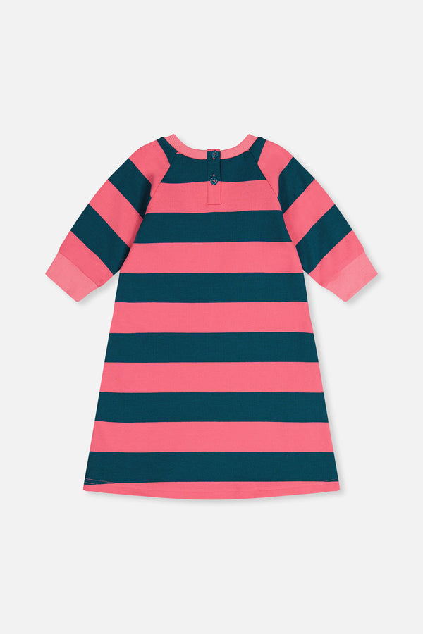 Engineer Stripe Dress Pink And Green Stripes - J20J88_2J295