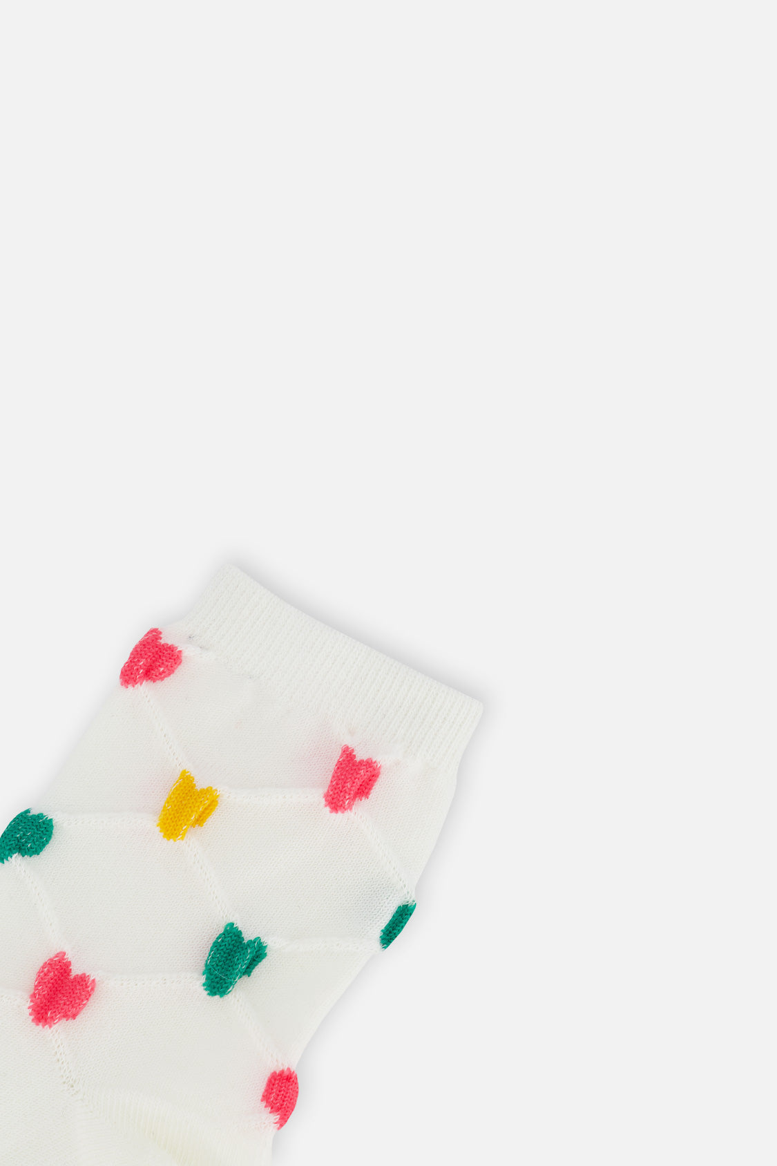 Socks (3 Pairs) Dark Blue, Pink And Beige - J20JS_04810