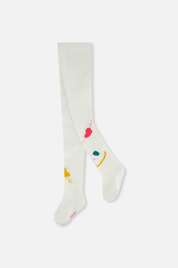 Knit Tights Off-White - J20JT_01010