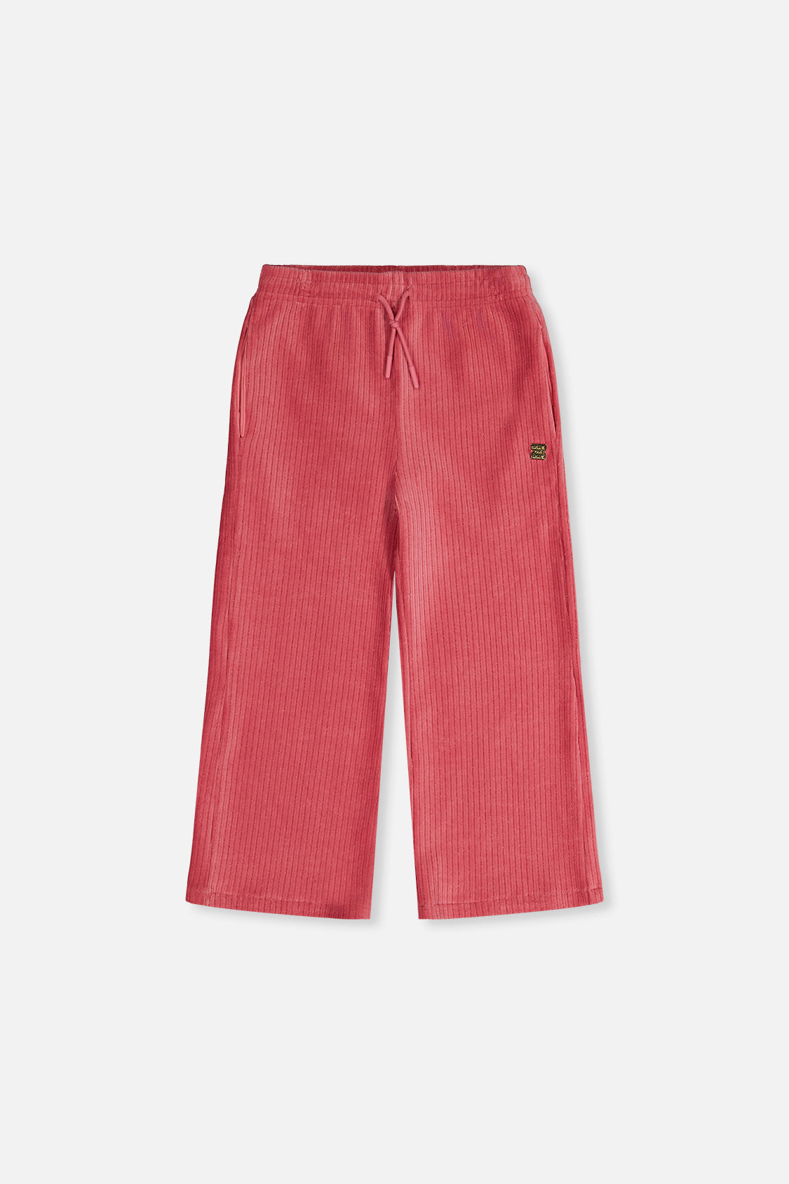 Velour Flare Pants Raspberry Pink - J20K22_06930