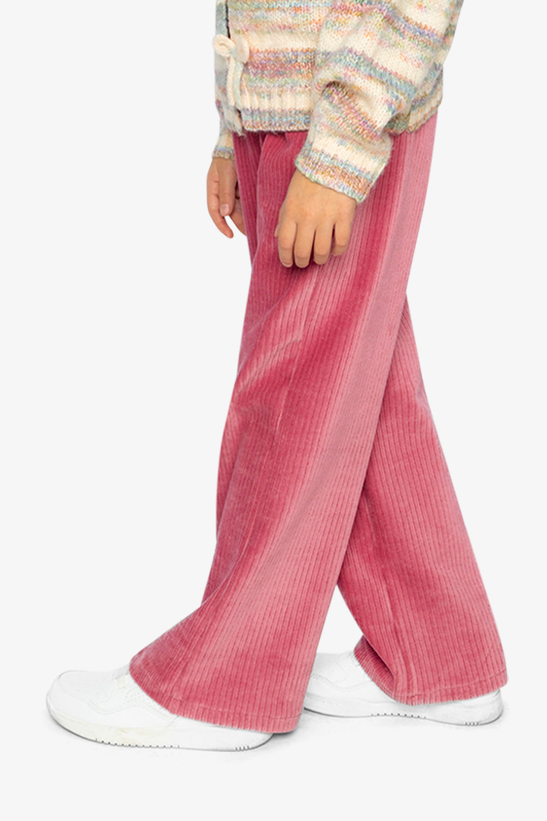 Velour Flare Pants Raspberry Pink - J20K22_06930