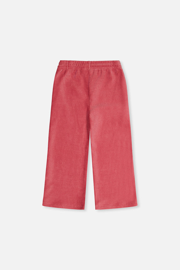 Velour Flare Pants Raspberry Pink - J20K22_06930