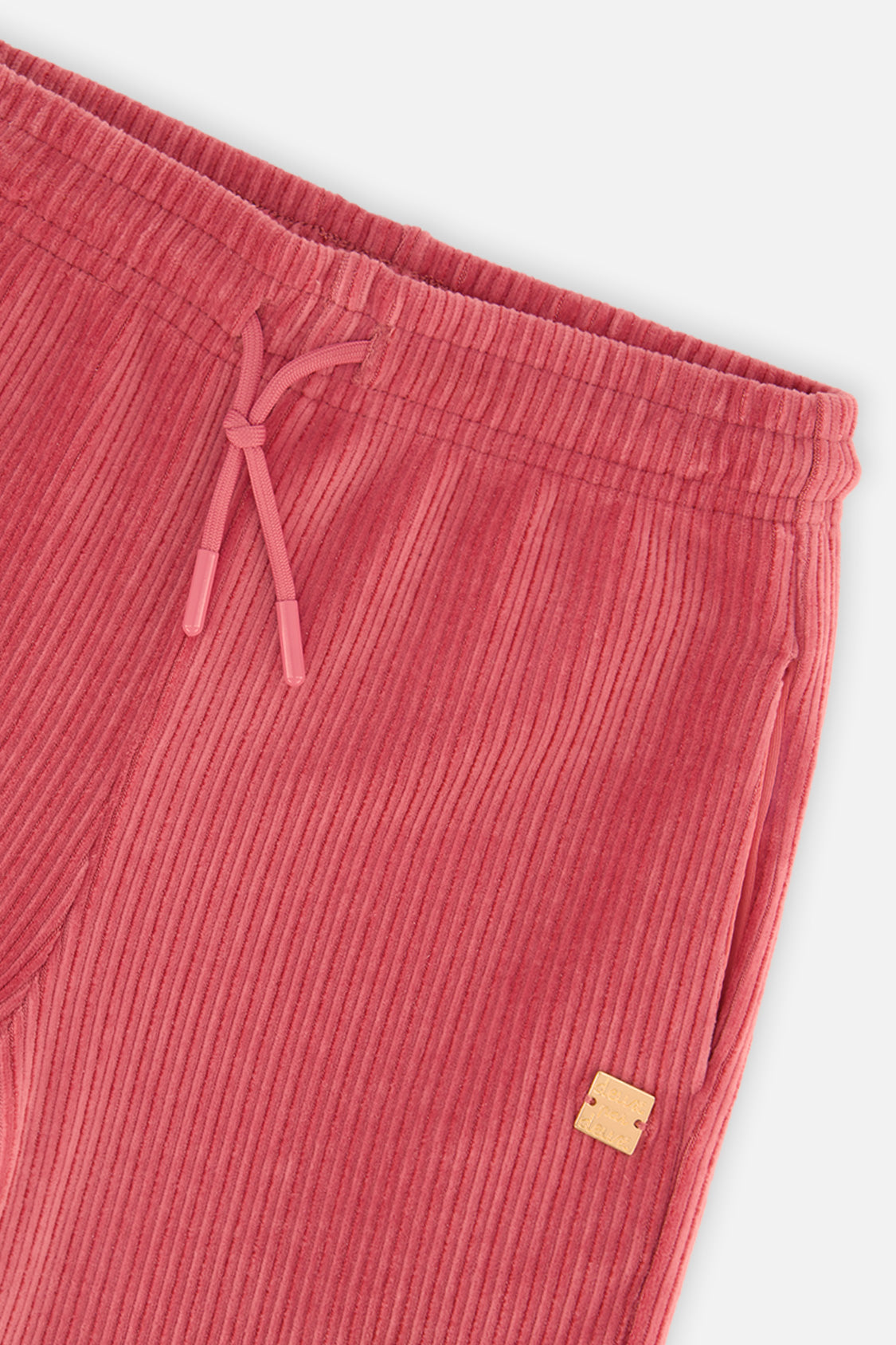 Velour Flare Pants Raspberry Pink - J20K22_06930