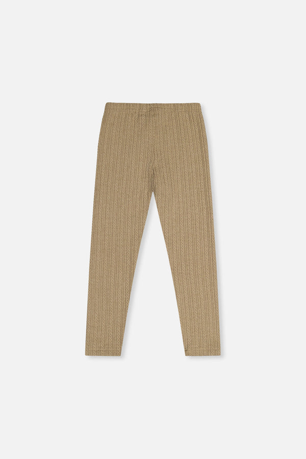 Jacquard Leggings Sage Green - J20K60_03991