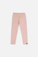 Jacquard Leggings Pale Dusty Pink - J20K60_06220