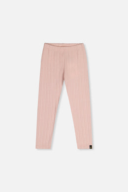 Jacquard Leggings Pale Dusty Pink - J20K60_06220