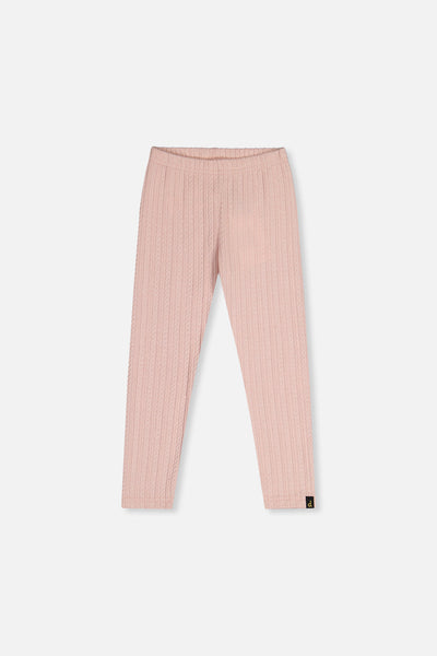 Jacquard Leggings Pale Dusty Pink - J20K60_06220