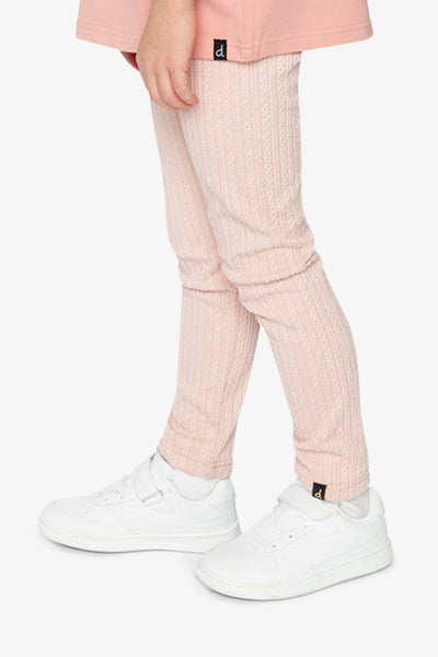 Jacquard Leggings Pale Dusty Pink - J20K60_06220